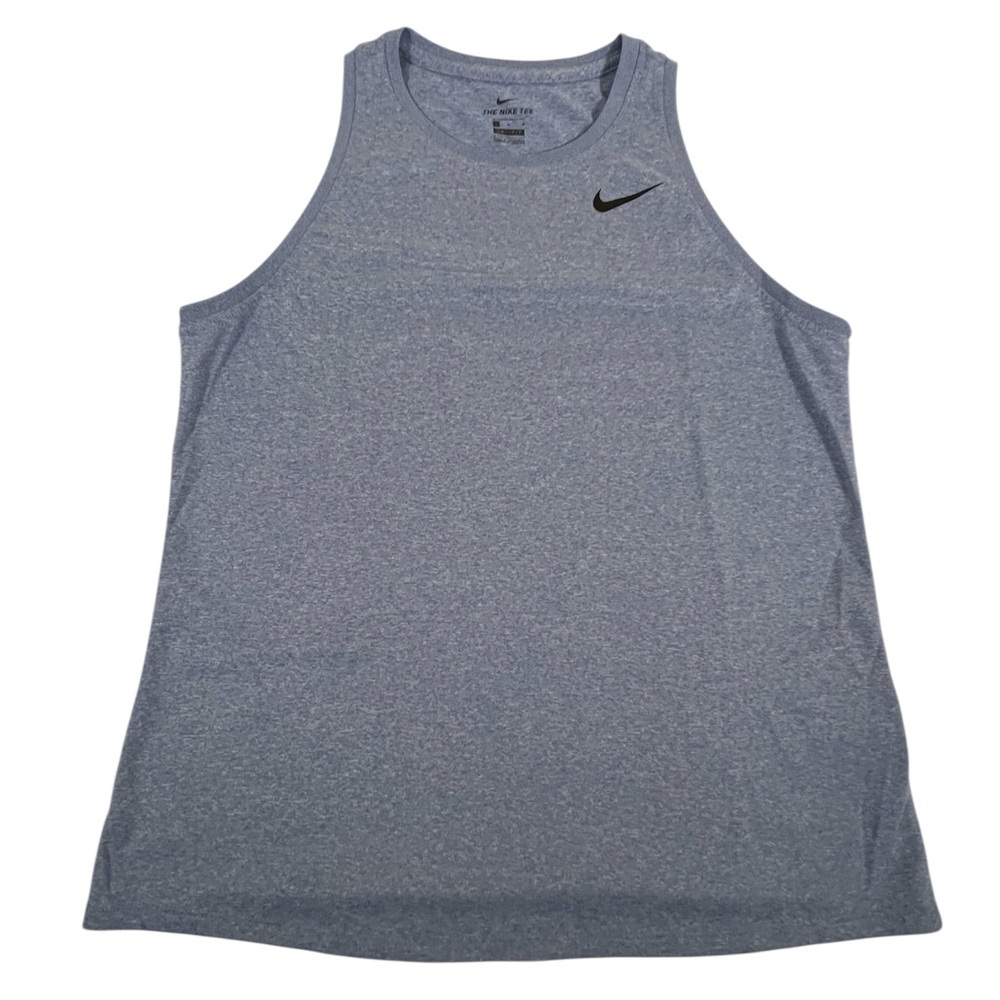 The Nike Tee Dri-Fit Sleeveless Shirt Performance Running Tank Top Women's Med